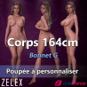 Corps silicone SLE 164cm bonnet G Zelex