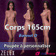Corps silicone SLE 165cm bonnet D Zelex