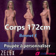 Corps silicone SLE 172cm bonnet E Zelex