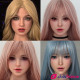 Tête pour poupée silicone Funwest Doll