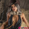 Celine sex doll grande taille en silicone cowgirl rondelette ROS MAX 164cm IronTech