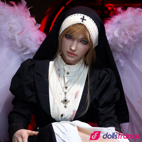 Bella love doll réaliste en silicone ange maléfique lesbienne 159cm bonnet A FunWest Doll