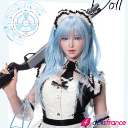 Poupée sexuelle en silicone Alice femme de ménage agent secret 157cm G-cup FunWestDoll
