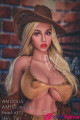 Léa sex doll soumise avec poitrine pénétrable 155cm L-cup WMDolls