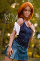 Lexi sexdoll rousse naturelle 160cm A-cup WMDolls