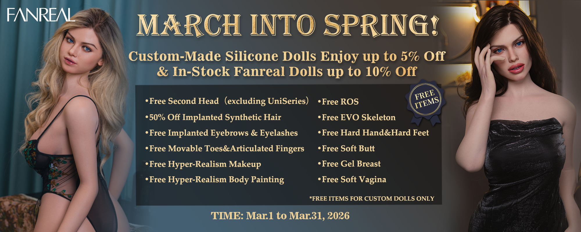 Promo Fanreal Mars 2026