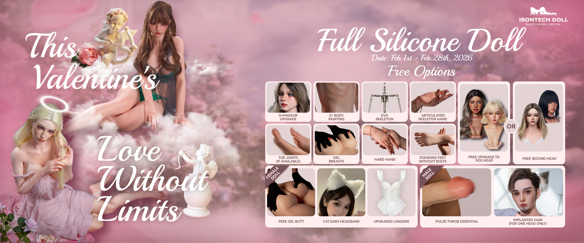 Promo Saint Valentin 2026 Février Irontech