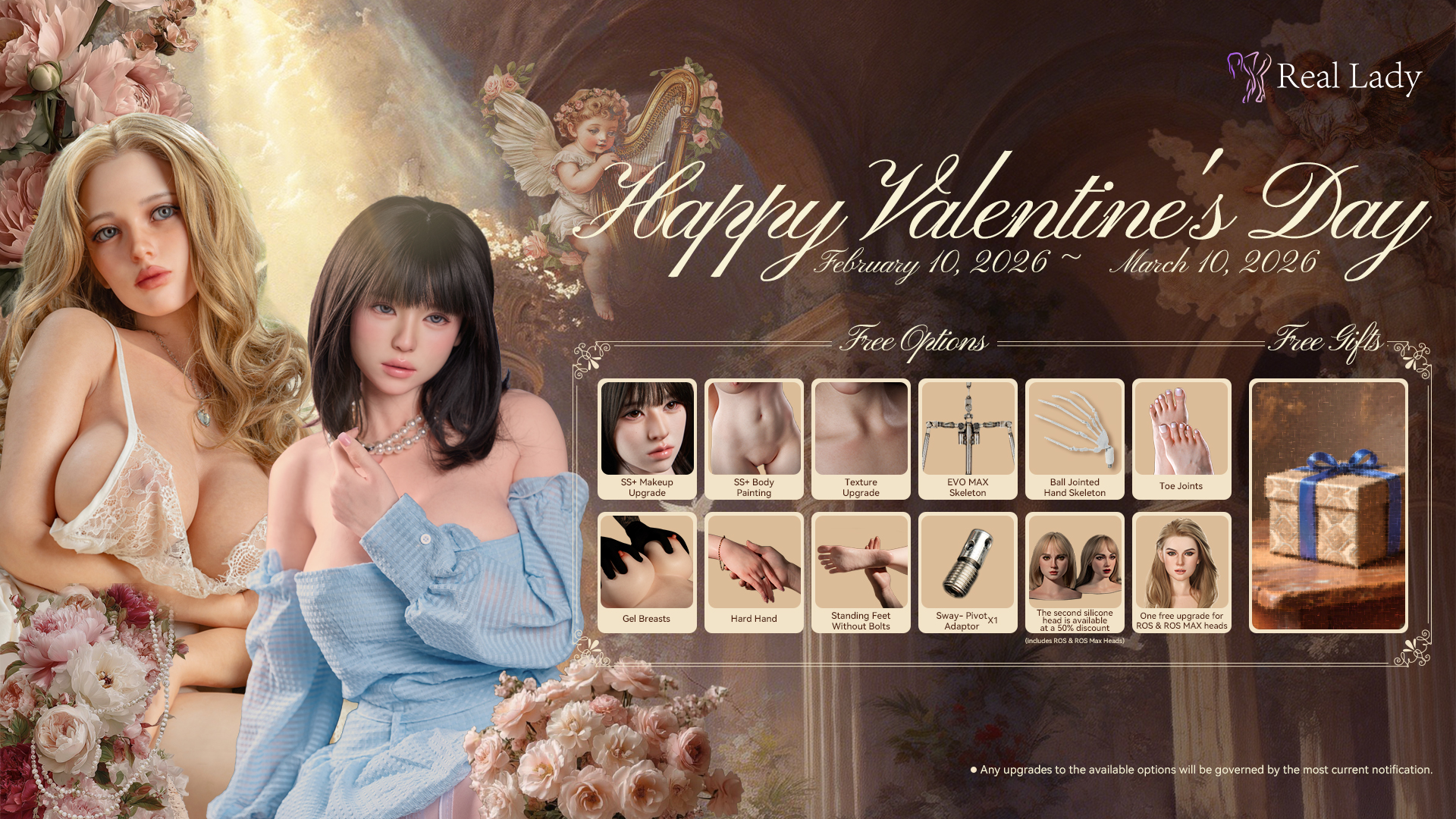 Promo Février Real Lady Saint Valentin