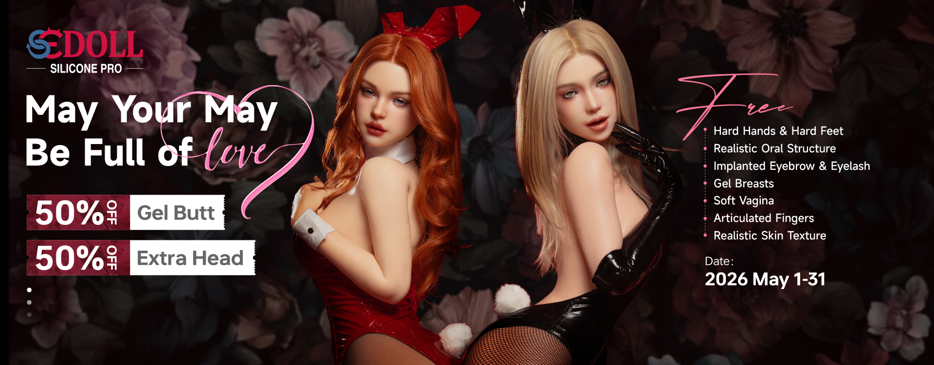 SEDoll Silicone pro dolls Promotion Mai 2026
