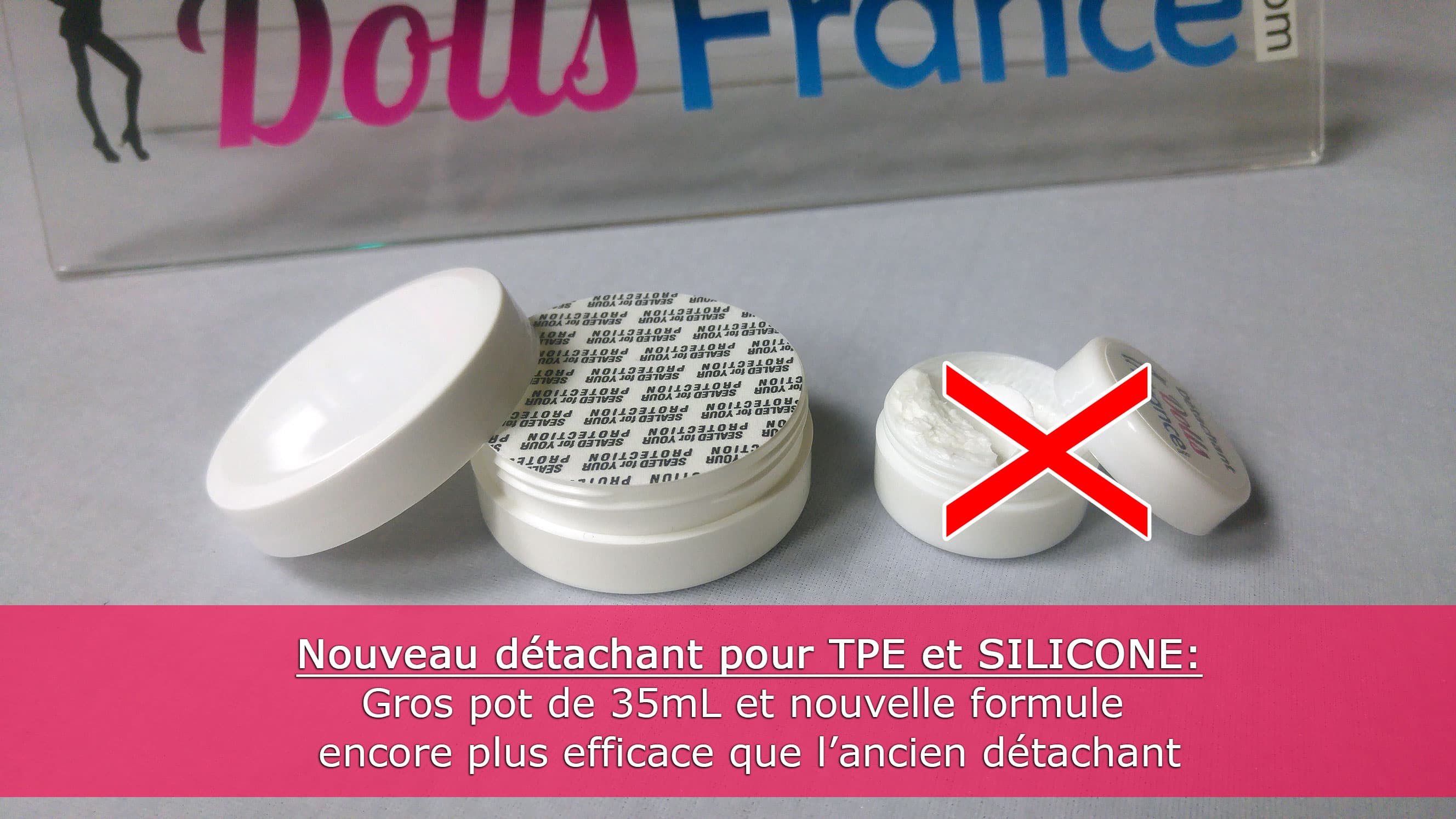 Détachant dolls france pour TPE et silicone nouvelle formule