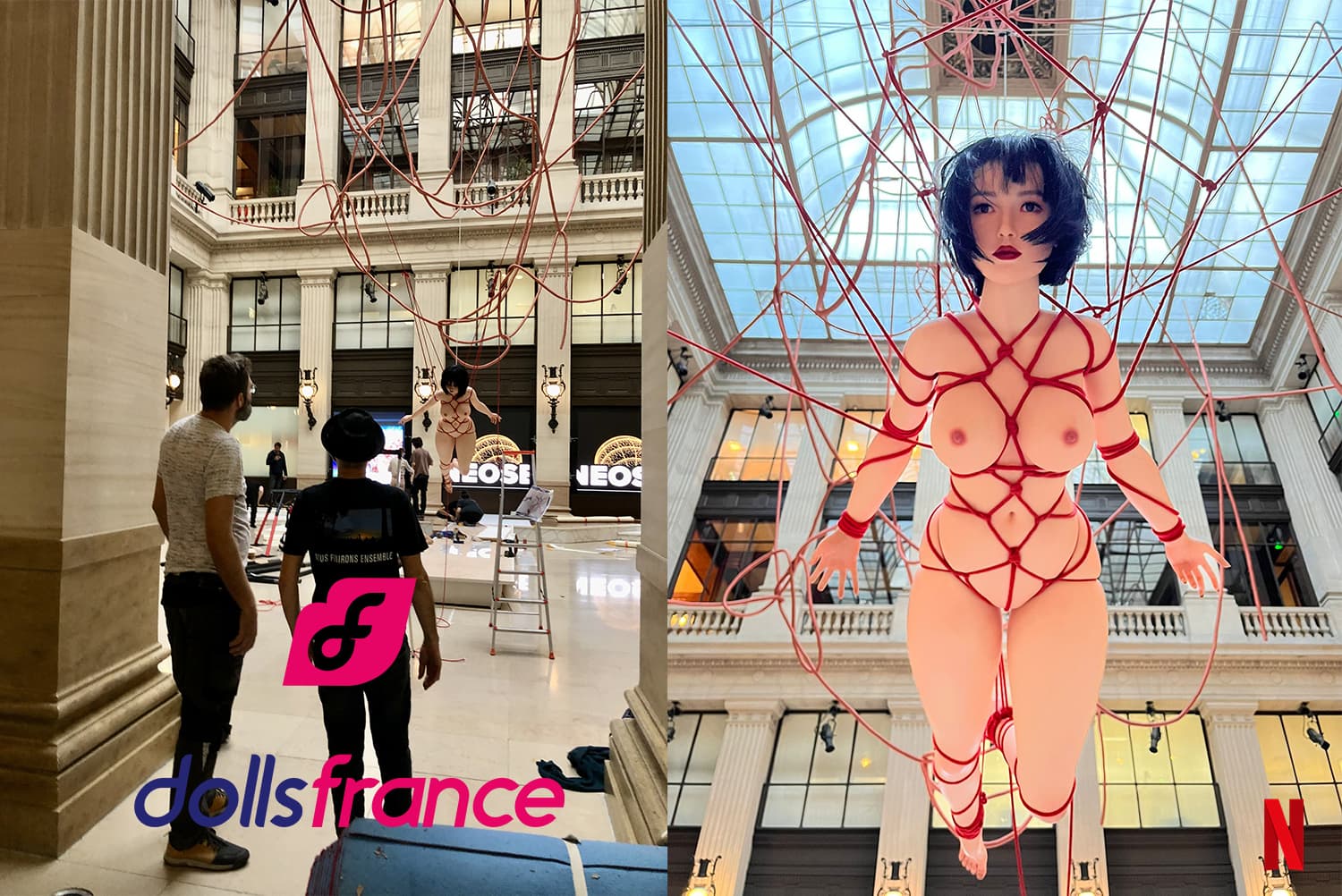 tournage serie netflix dollsfrance sexdoll