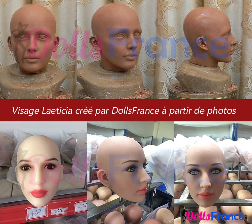 création visage a partir de photos poupée realiste