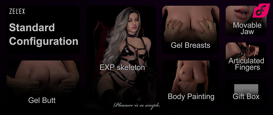 options incluses avec sexdoll zelex SLE