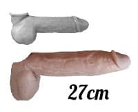 Vagin + pénis 27cm amovibles