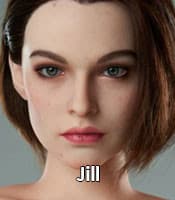 Visage Jill Resident Evil gamelady