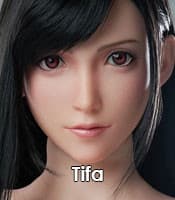 Visage Tifa Final Fantasy 7 gamelady