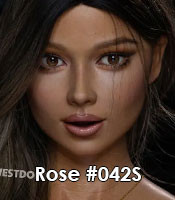 visage poupée Rose Funwest doll