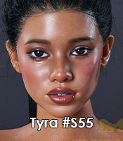 Visage poupée silicone Tyra ROS MAX irontech