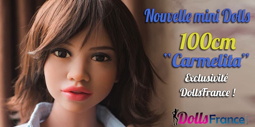 Nouveau visage EXCLUSIF pour mini doll 100cm