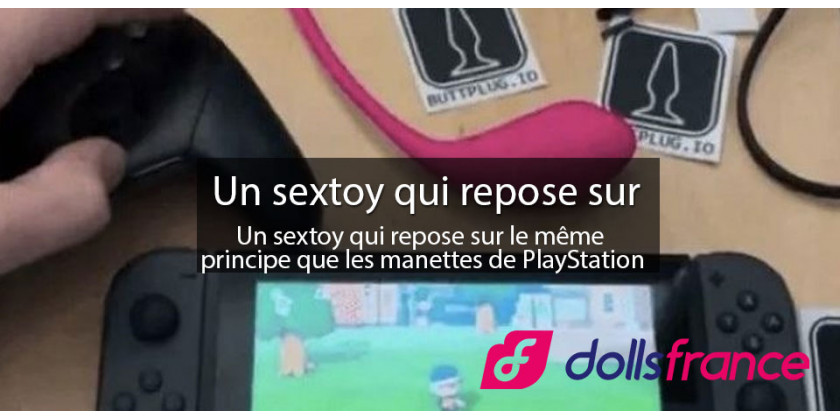 Un sextoy qui repose sur le même principe que les manettes de PlayStation