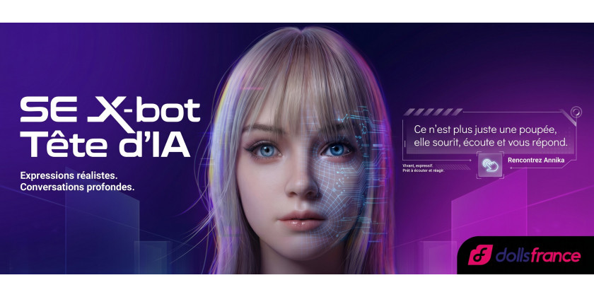 SE X-BOT AI Head : la tête intelligente de SEDOLL révolutionne les dolls interactives