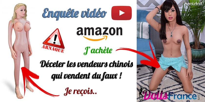 Enquête vidéo sur Amazon et ses vendeurs de poupées sexuelles
