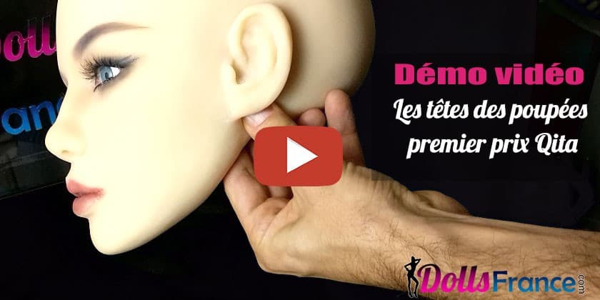 Vidéo: Les têtes en TPE de Qita doll