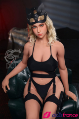 Peggy sexdoll réaliste en TPE Catwoman coquine 163cm bonnet D SEDoll