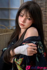 Dangerous Heiress sexdoll silicone addicte au sexe 150cm bonnet B Real Lady