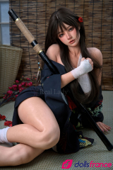 Dangerous Heiress sexdoll silicone addicte au sexe 150cm bonnet B Real Lady