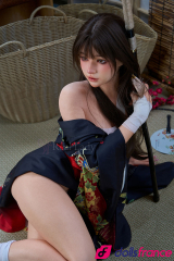 Dangerous Heiress sexdoll silicone addicte au sexe 150cm bonnet B Real Lady