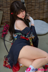 Dangerous Heiress sexdoll silicone addicte au sexe 150cm bonnet B Real Lady