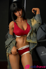 Real doll en silicone Miku la sportive à grosse poitrine 161cm bonnet A IronTech