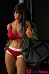 Real doll en silicone Miku la sportive à grosse poitrine 161cm bonnet A IronTech
