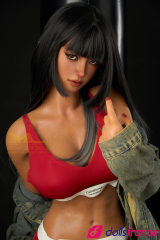 Real doll en silicone Miku la sportive à grosse poitrine 161cm bonnet A IronTech