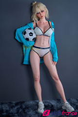 Miku sex doll silicone footballeuse au corps athlétique 161cm bonnet A IronTech