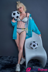 Miku sex doll silicone footballeuse au corps athlétique 161cm bonnet A IronTech