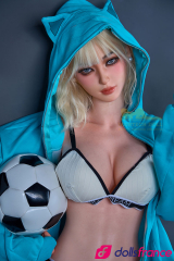 Miku sex doll silicone footballeuse au corps athlétique 161cm bonnet A IronTech