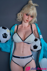 Miku sex doll silicone footballeuse au corps athlétique 161cm bonnet A IronTech