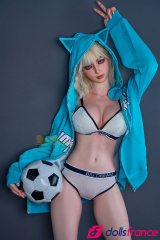 Miku sex doll silicone footballeuse au corps athlétique 161cm bonnet A IronTech