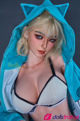 Miku sex doll silicone footballeuse au corps athlétique 161cm bonnet A IronTech