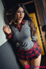 Kitty la lovedoll en silicone taille fine à gros cul T161cm Bonnet C SEdoll