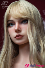 Sexdoll réaliste torso en silicone Olivia la coquine blonde 107cm Bonnet H SEdoll