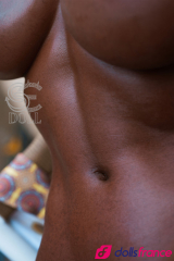 Liam sex doll en silicone bronzée aux yeux bleus T167cm Bonnet F SEdoll