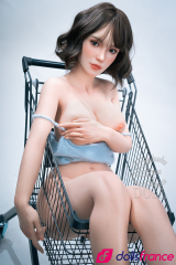 Sylvia poupée d'amour en silicone brunette sexy T161cm Bonnet C SEdoll