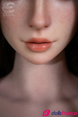 Le buste en silicone Nadia Voss est remplie de lait en stock 103cm Bonnet J SEdoll