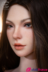 Le buste en silicone Nadia Voss est remplie de lait en stock 103cm Bonnet J SEdoll