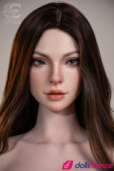 Le buste en silicone Nadia Voss est remplie de lait en stock 103cm Bonnet J SEdoll