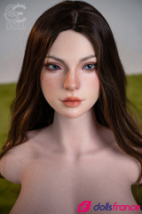 Le buste en silicone Nadia Voss est remplie de lait en stock 103cm Bonnet J SEdoll