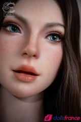 Le buste en silicone Nadia Voss est remplie de lait en stock 103cm Bonnet J SEdoll